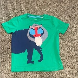 Mini Boden Kids Baboon Shirt
